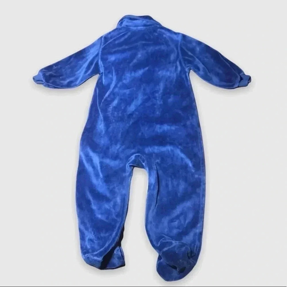Disney Tigger Velour  Footie/Sleeper - Picture 4 of 4